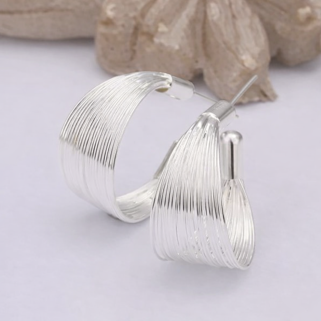 Conjunto Feminino Ginstonelate Prata 925