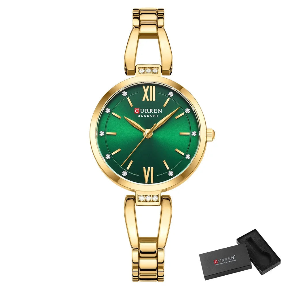 Relógio Feminino de luxo com diamantes