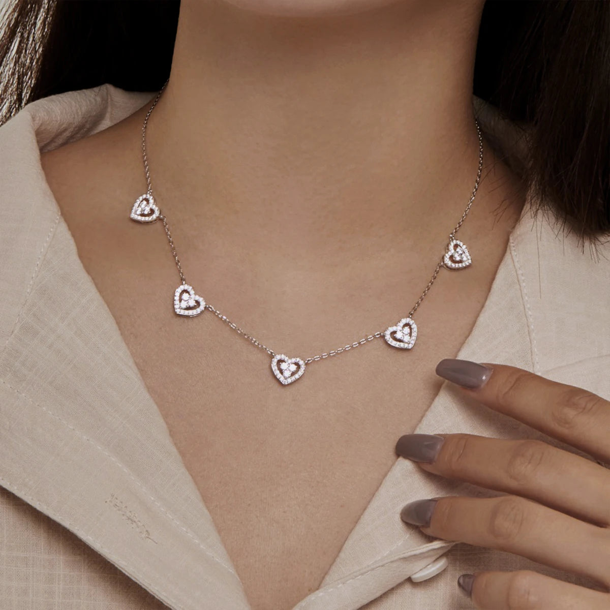 Colar de Prata 925 Esterlina